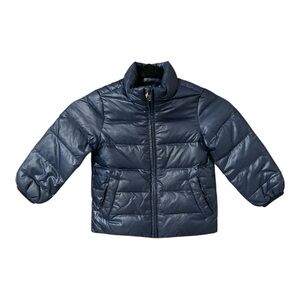 J.CREW CREWCUTS Everyday Boy’s Navy Puffer Parka Down Jacket, size: big boy 3
